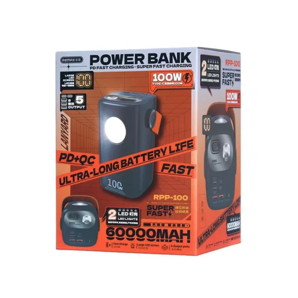 Remax RPP-100 Power Bank 60000 mAh 100 Вт + 22,5 Вт 2 фото