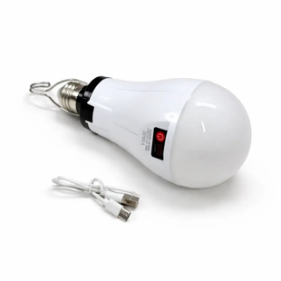 Аккумуляторная LED лампа аварийного освещения 220V с USB зарядкой 13 фото