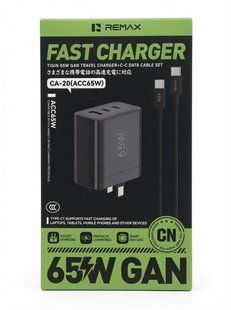 Зарядний пристрій Remax CA-20 TypeC 65W GaN Charger 22 фото